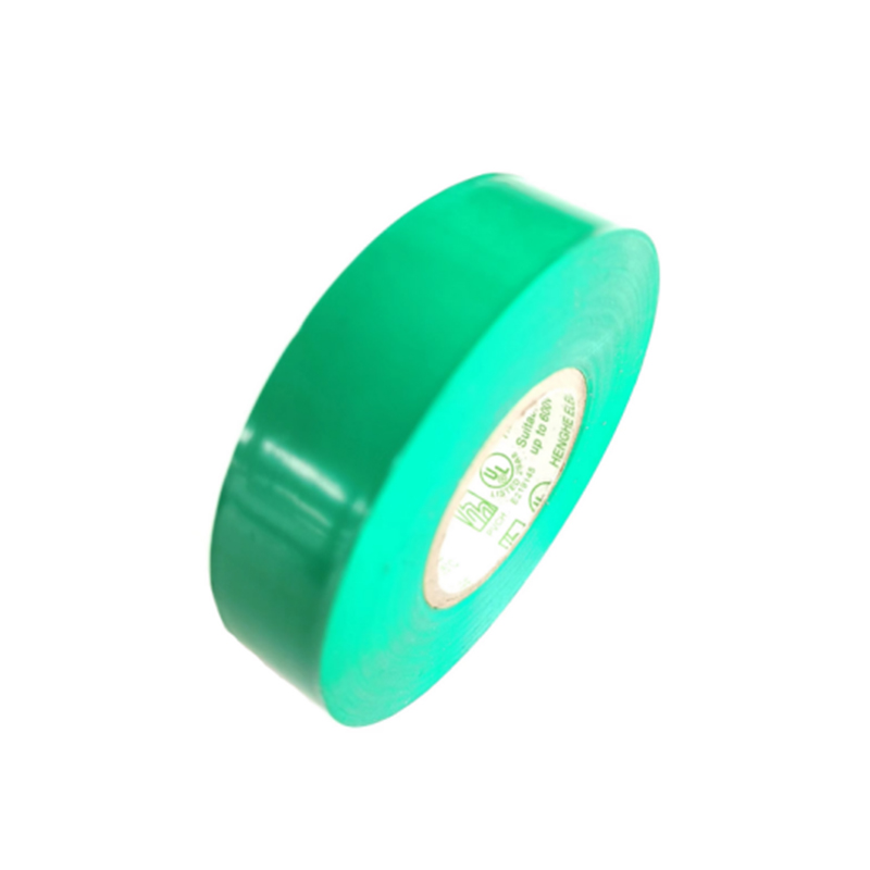 Electrical PVC Tape, 3/4 in x 66 ft, Green | Maxdao